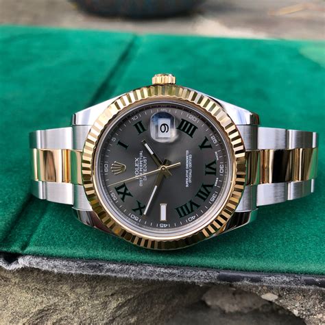 rolex roman numerals date just ii slate|rolex datejust 41 for sale.